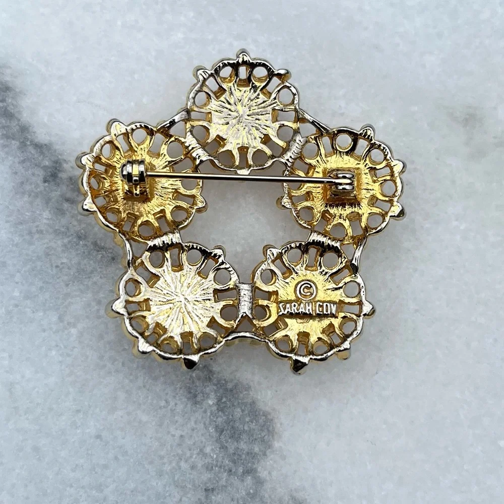 Vintage Sarah Coventry Signed Brooch